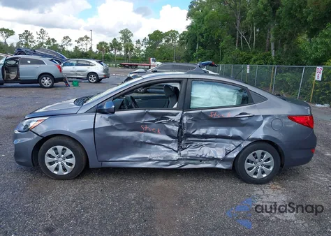 2017 Hyundai Accent Se from USA, damaged, VIN KMHCT4AE5HU193865